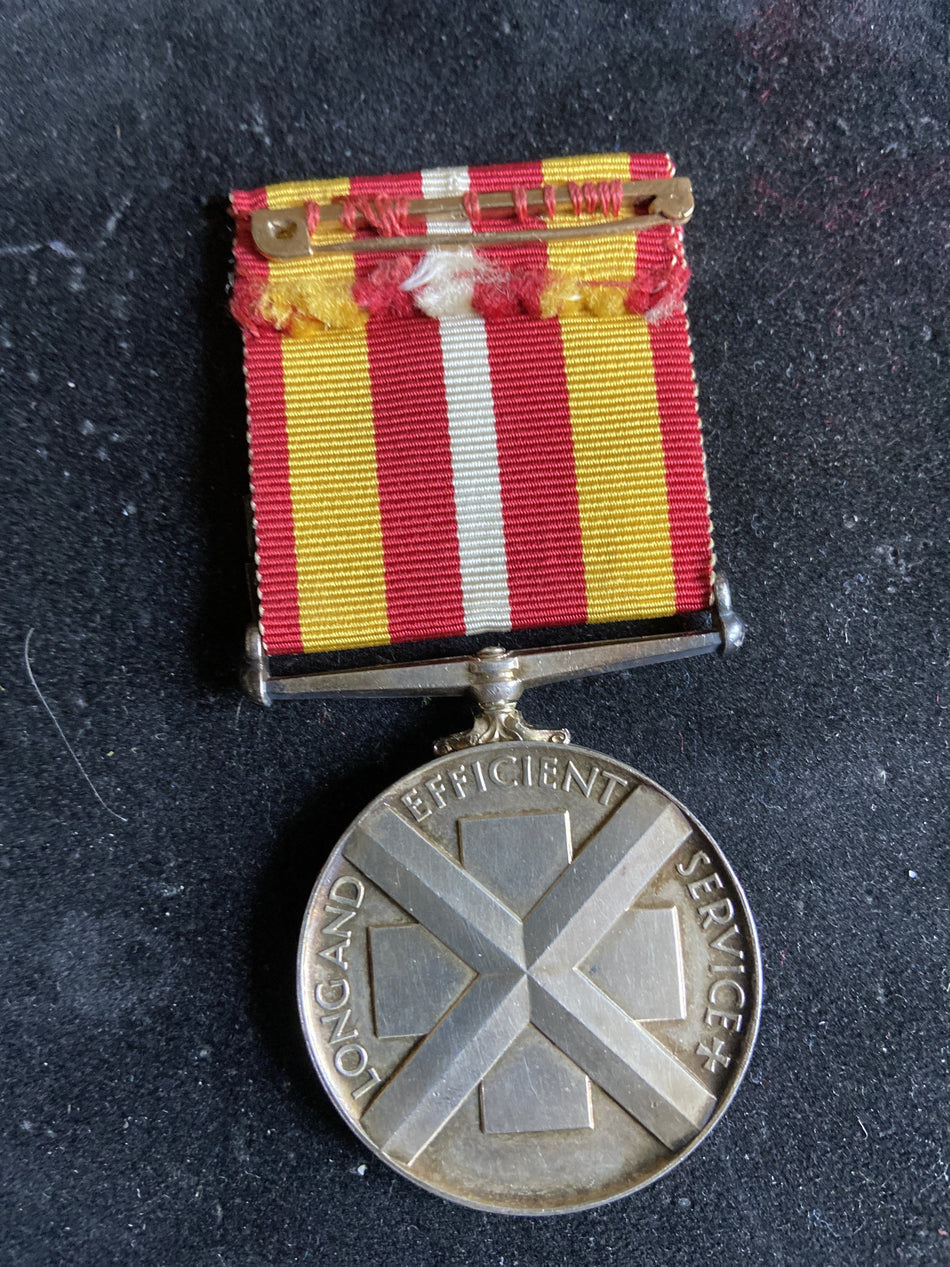 Voluntary Medical Service Medal, 2 clasps, to Mrs. Ethel M. P. Lancaster, British Red Cross