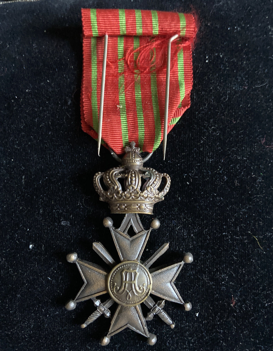 Belgium, War Cross, with palms, WW1