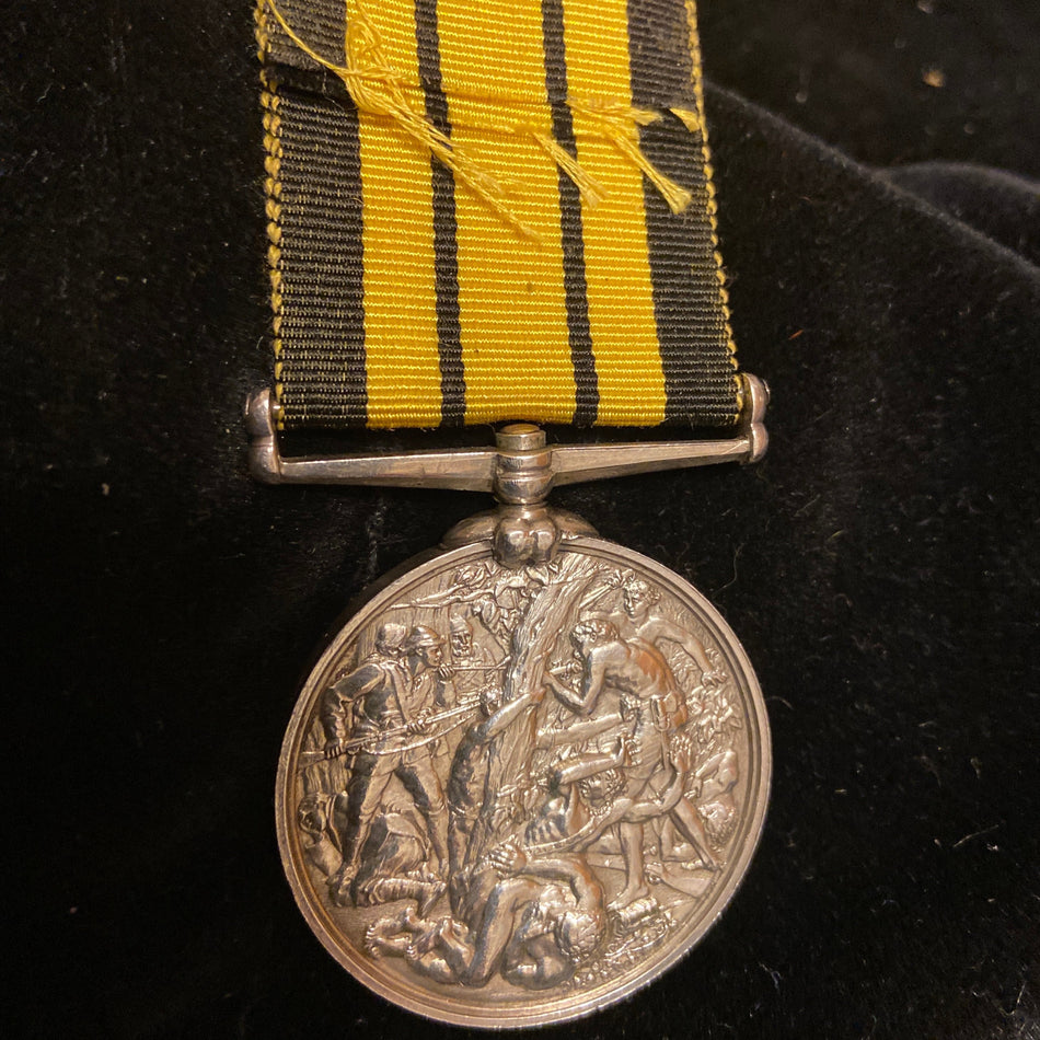 Ashantee Medal, 1873-74, to 1558 Sergeant James Gardner, Army Hospital
