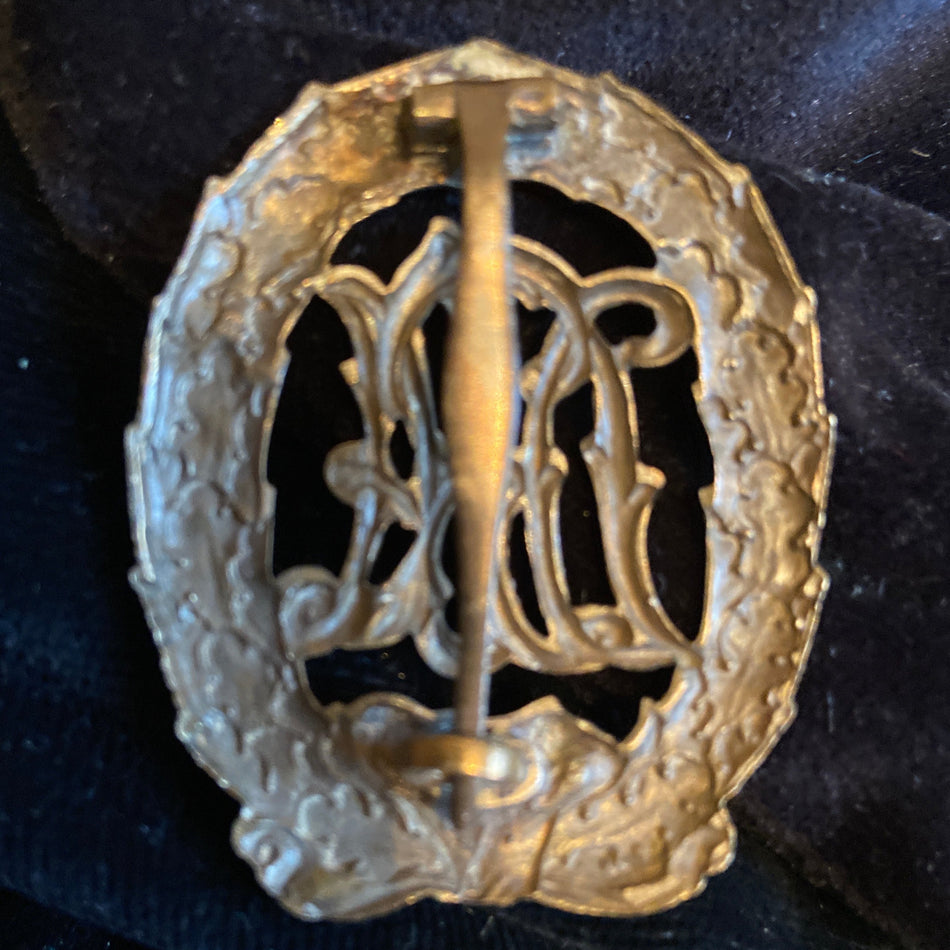 Nazi Germany, D.R.L. Sports Badge, early-type, pre-1933