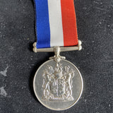 South Africa War Medal, 1939-1945, in silver