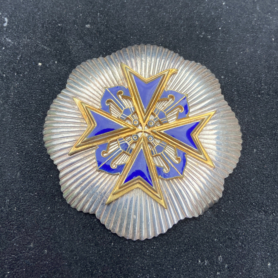 Venezuela, Order of Naval Merit, hallmarked 925, scarce