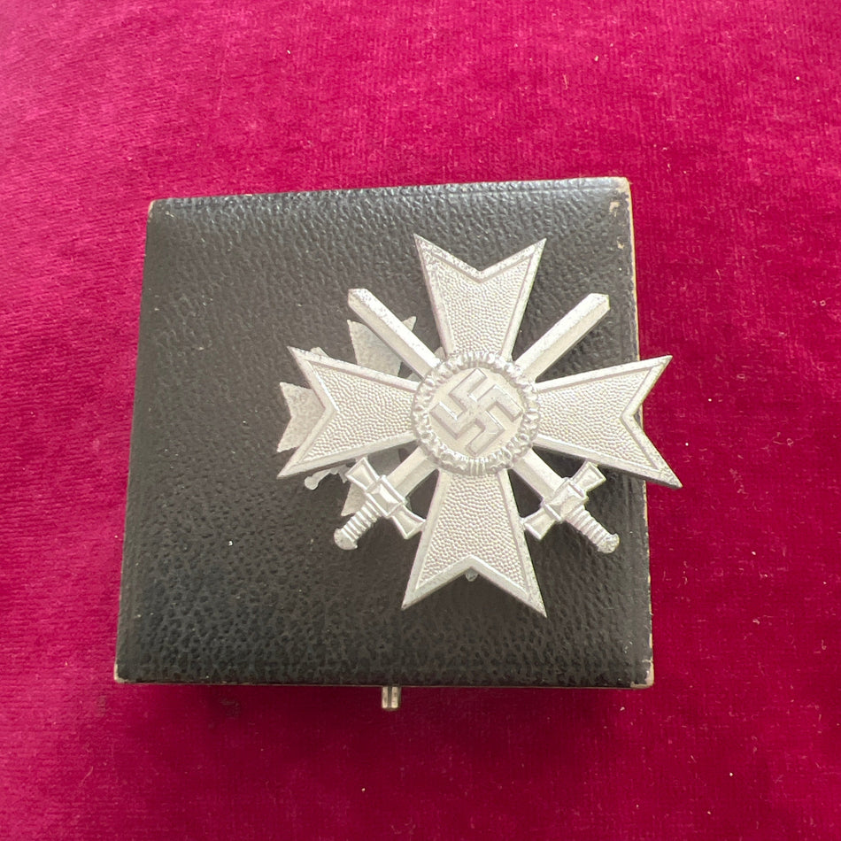 Nazi Germany, War Merit Cross, 1st class, late war, marked number 4, in original case