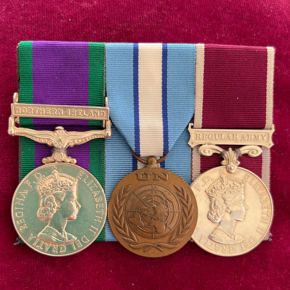 Group of 3 to 24576975 Staff Sergeant I. E. Evans, Royal Signals