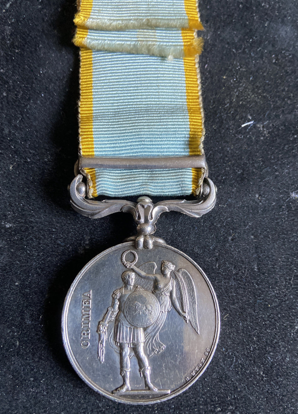 Crimea Medal, Sebastopol bar, to J. Cranford, Royal Sappers & Miners, officially impressed naming