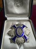 Spain, Order of Merit Star, 2nd class, in case