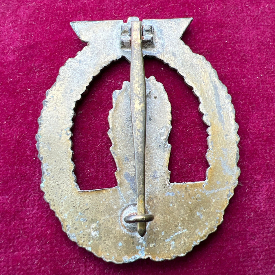 Nazi Germany, Minesweepers War Badge, navy, marked R.K.