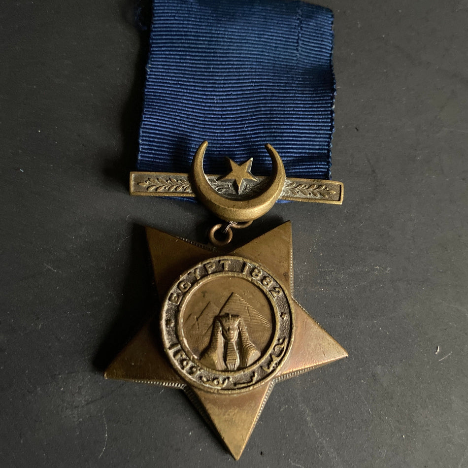 Khedive's Star, dated 1882