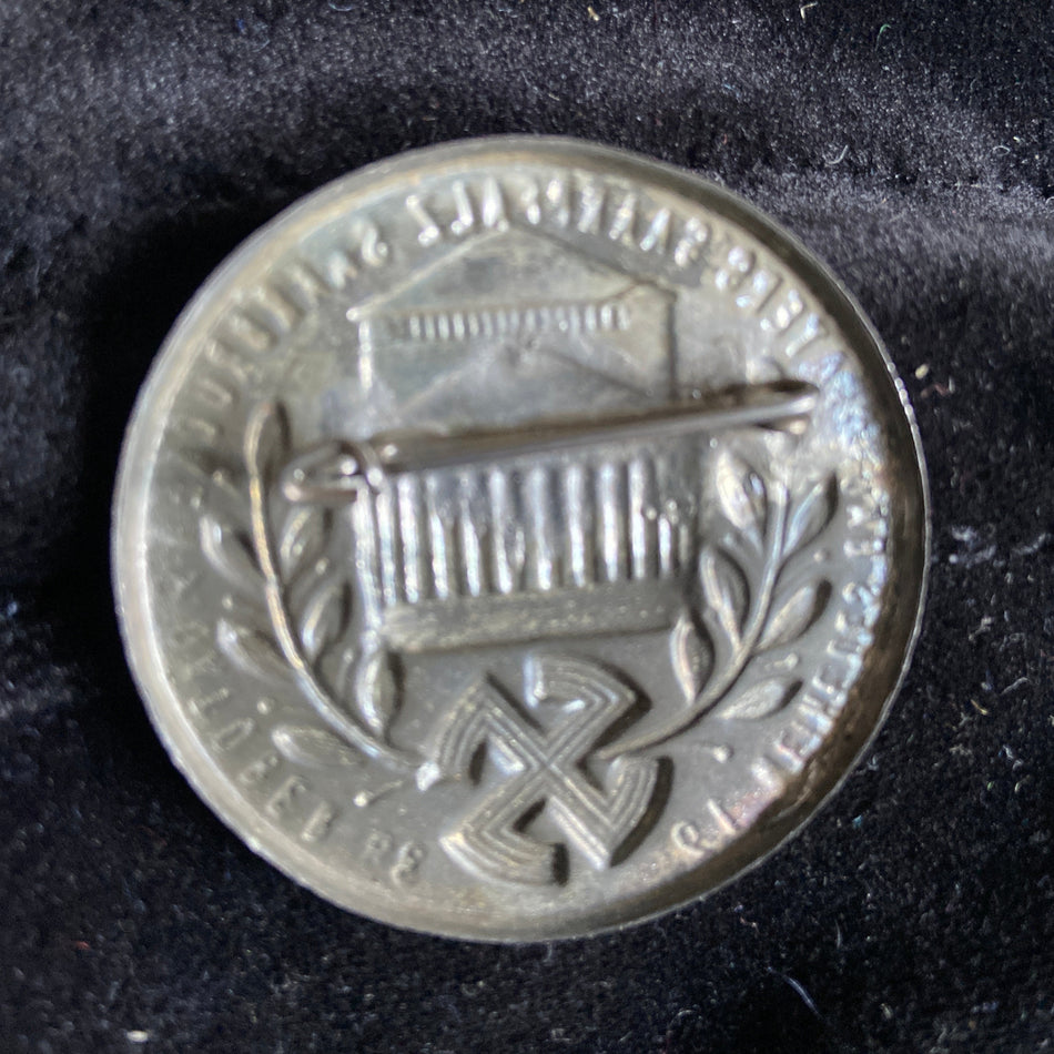 Nazi Germany, rally badge, Saarbrucke, 1938