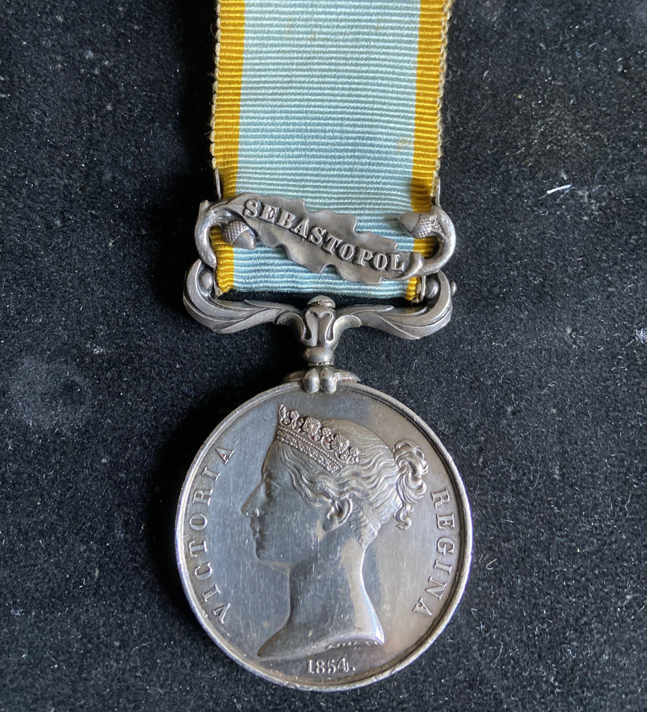 Crimea Medal, Sebastopol bar, to J. Cranford, Royal Sappers & Miners, officially impressed naming