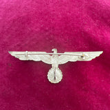 Nazi Germany, Navy Tropical Uniform Eagle, silver, mint example