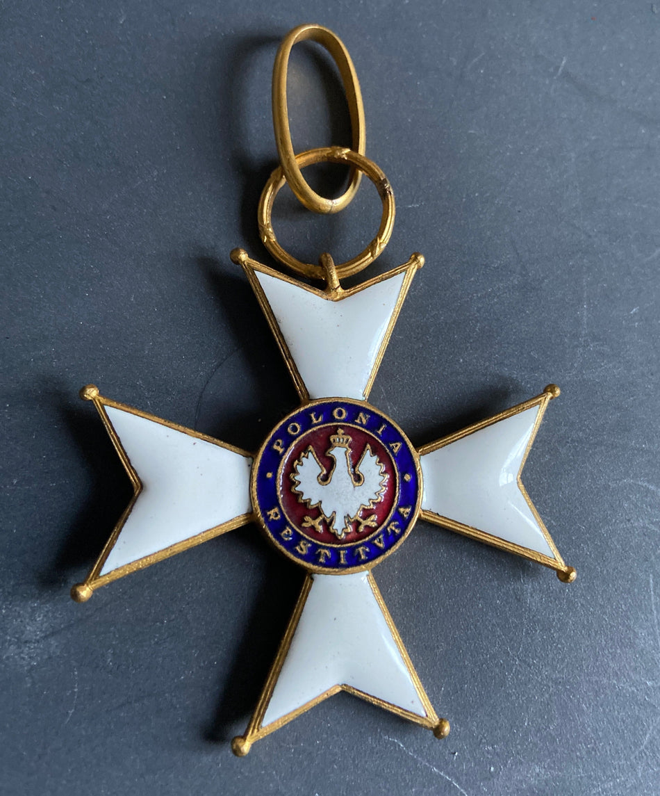 Poland, Order of Polonia Restituta, 1918, commander class