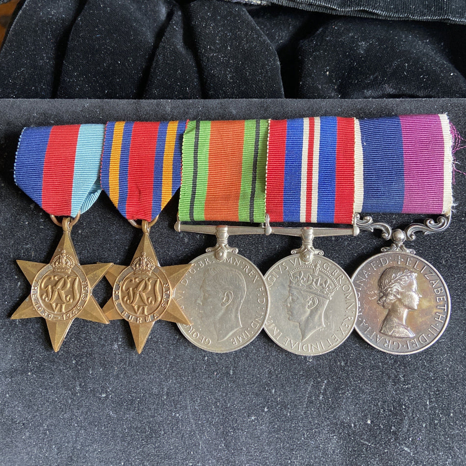 Group of 5 to 578773 Sergeant J. H. Queen, R.A.F.
