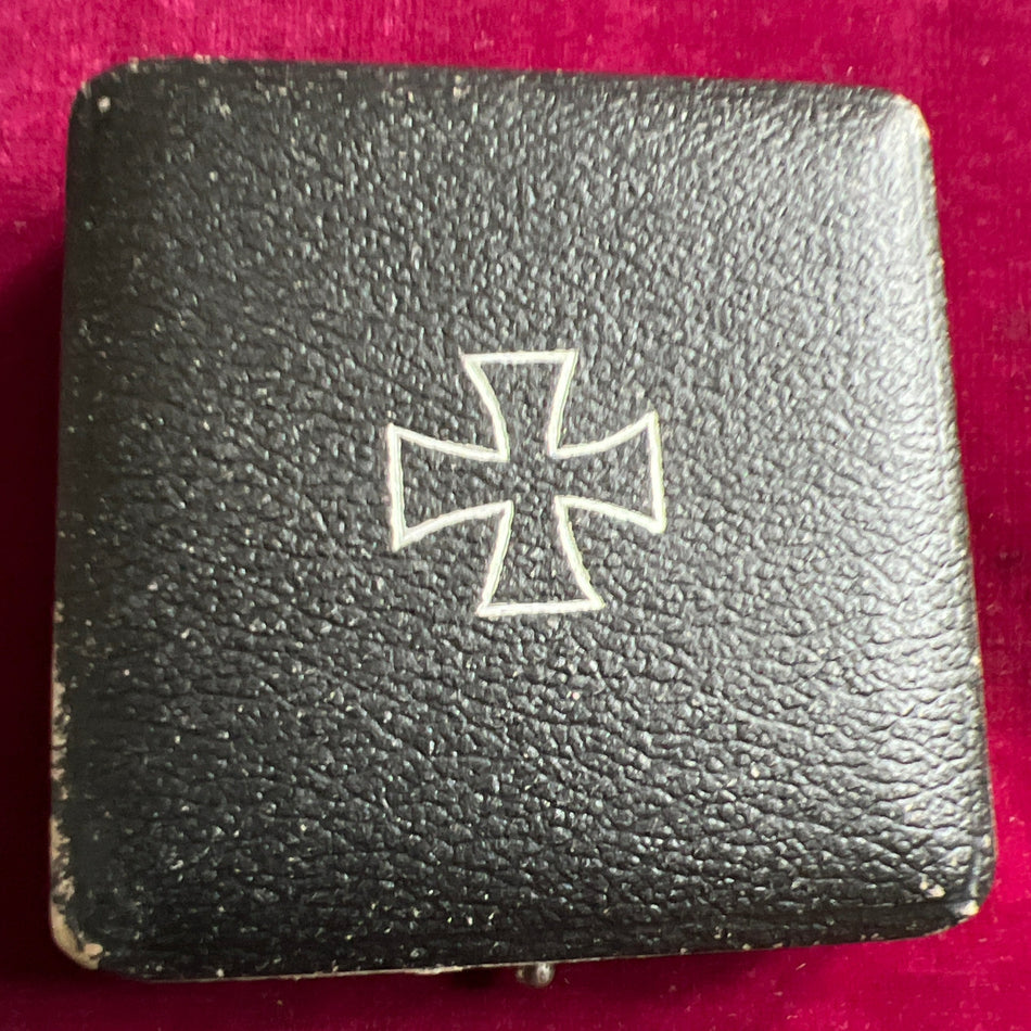 Nazi Germany, Iron Cross, 1st class, marked no.20, in original case, a good example