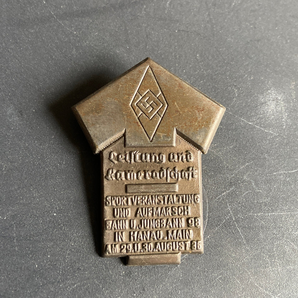 Nazi Germany, Hitler Youth rally badge