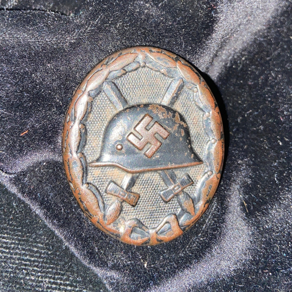 Nazi Germany, Wound Badge, 3rd class, maker marked E.H., scarce mark