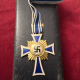 Nazi Germany, Mother's Cross, 1st class, with full ribbon, in original case