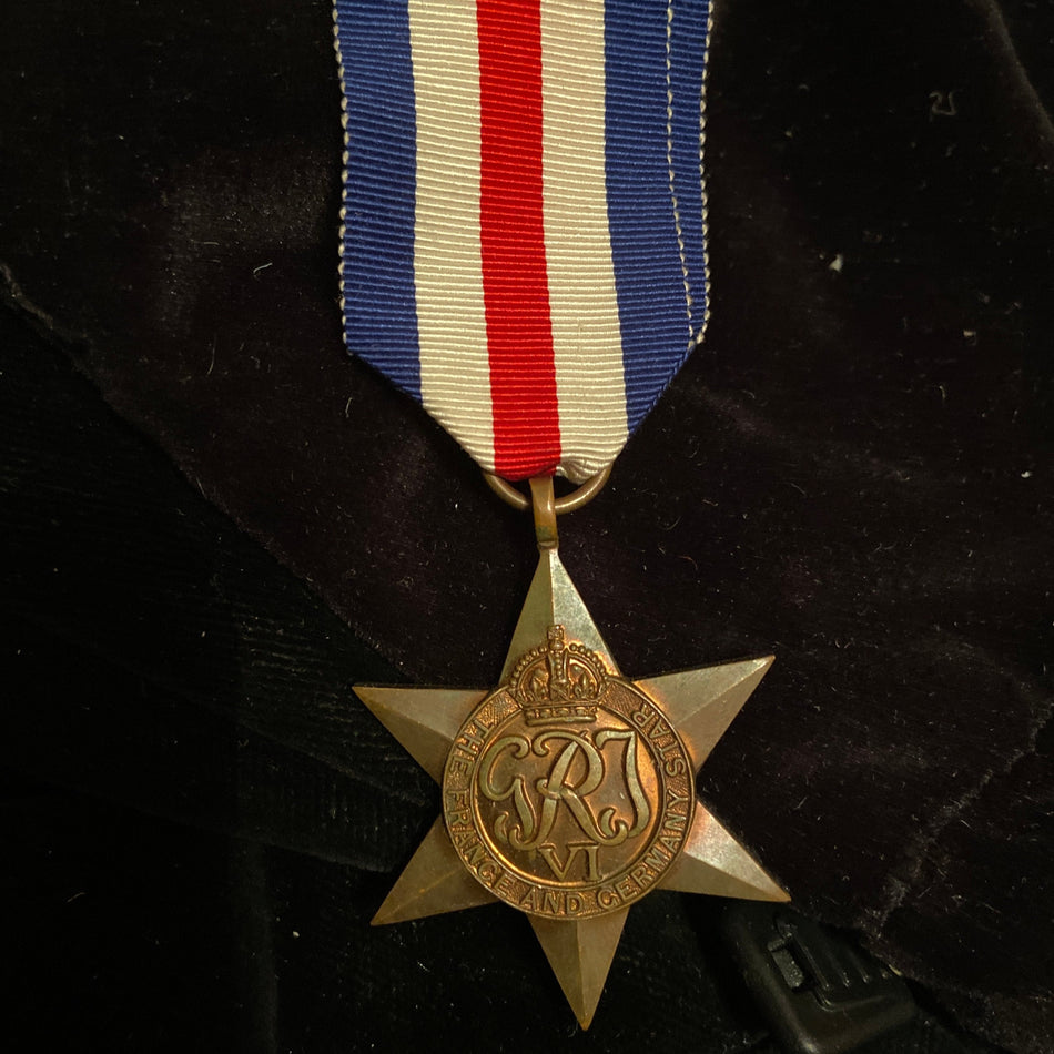 France and Germany Star, WW2