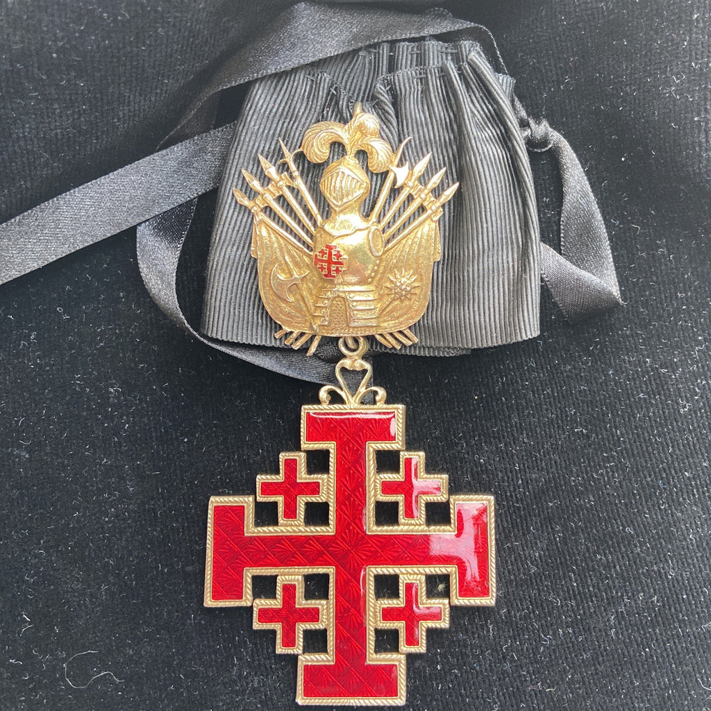 Order of the Holy Sepulchre, 3rd class, silver-gilt, a nice example