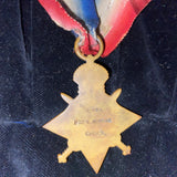 1914-15 Star to W-624 Pte. Charles Norman, 13 Cheshire Regiment (Port Sunlight Battalion), entitled to S.W.B.