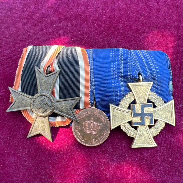 nazi-germany-group-of-3-war-merit-cross-prussia-long-service-medal