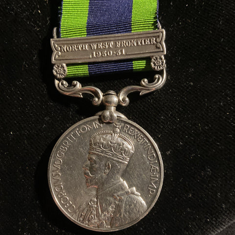 India General Service Medal 1908-35 (North West Frontier 1930-31 bar) to T.B. 46719 Driver Sakhi Mohammed, 17 D.T.T. Coy.