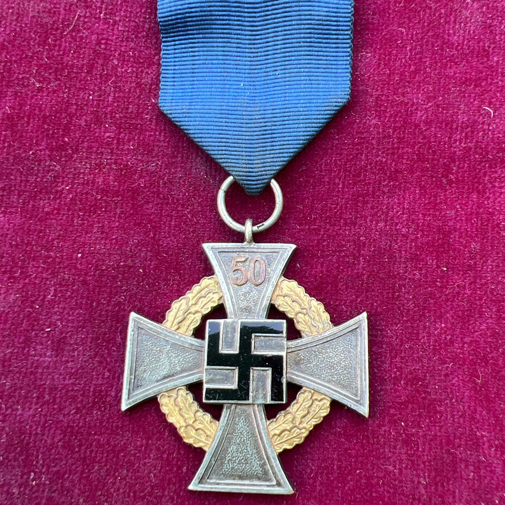Nazi Germany, 50 years Faithful Service Cross, civil, scarce