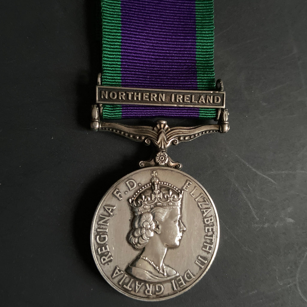 General Service Medal, Northern Ireland clasp, to 24541897 Signalman S. A. Foote, Royal Signals