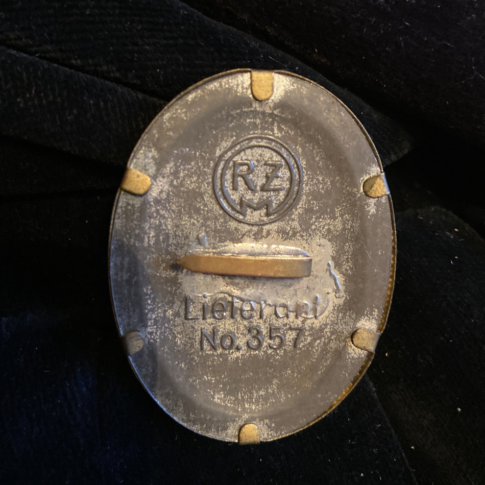 Nazi Germany, R.A.D. cap badge