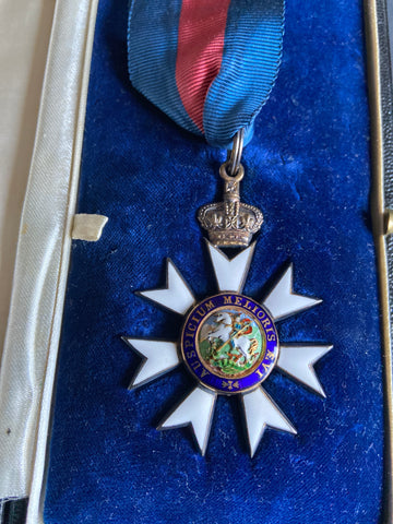 Order of St Michael and St George, in original case
