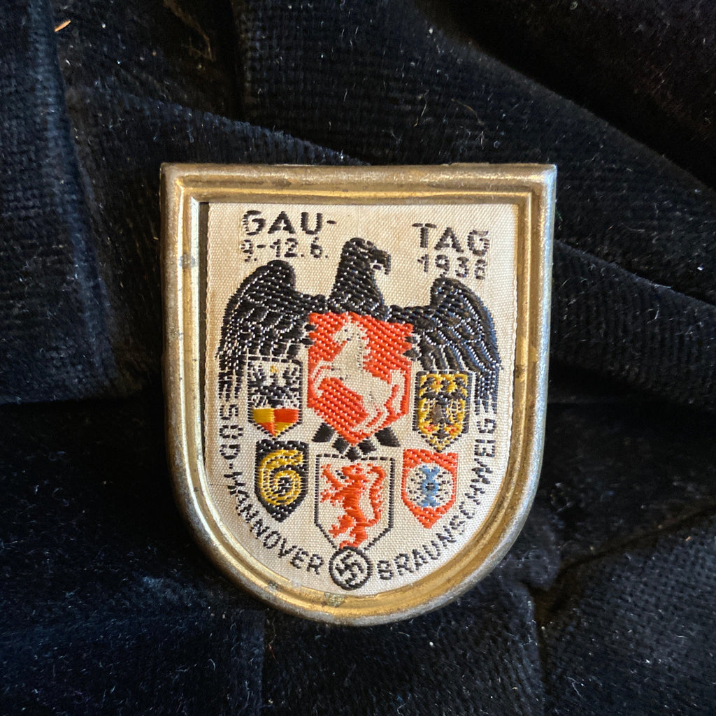 Nazi Germany, Gau-Tag rally badge, Hannover 09-12 June 1938