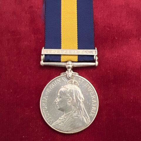 Cape of Good Hope General Service Medal, Bechuanaland bar, to Private C. Hons VRy B. G. M. Vol.