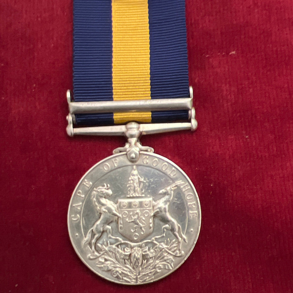 Cape of Good Hope General Service Medal, Bechuanaland bar, to Private C. Hons VRy B. G. M. Vol.