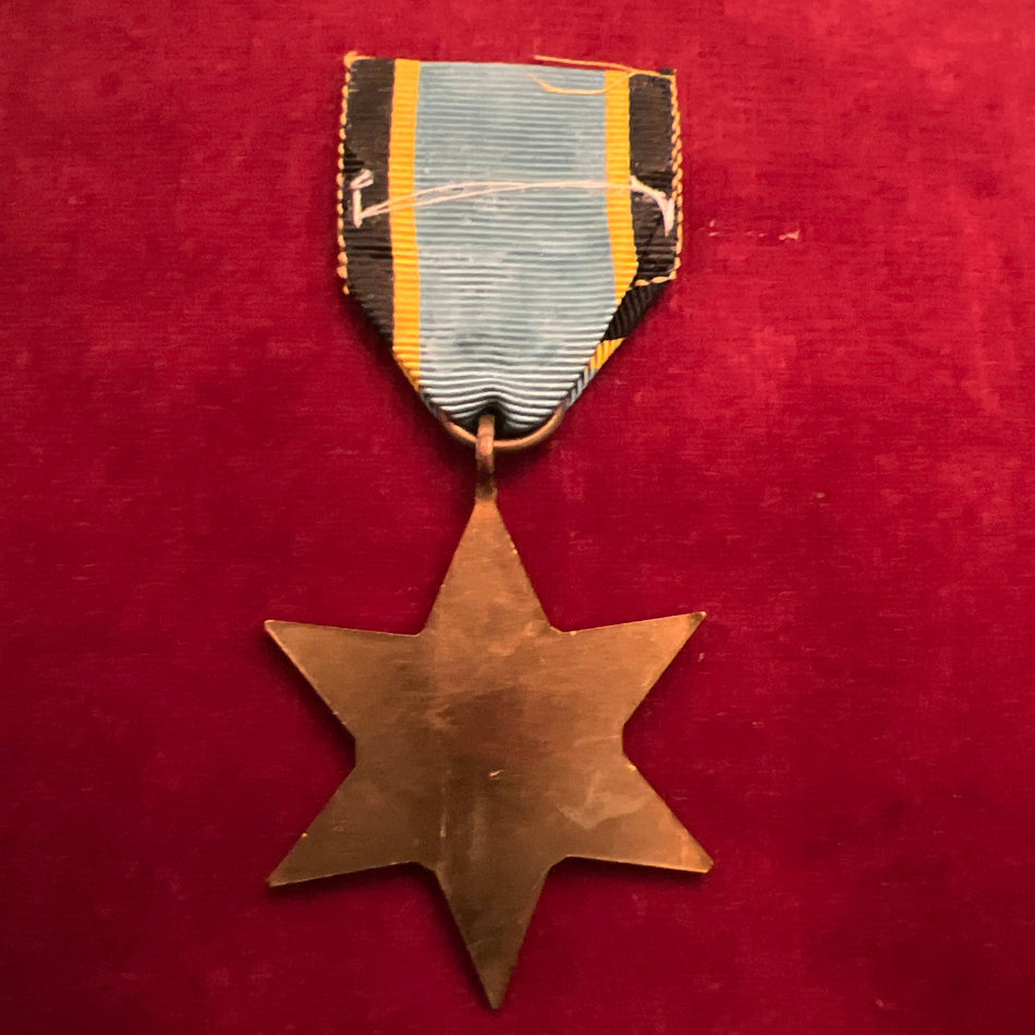 Air Crew Europe Star, Atlantic bar, both original and scarce