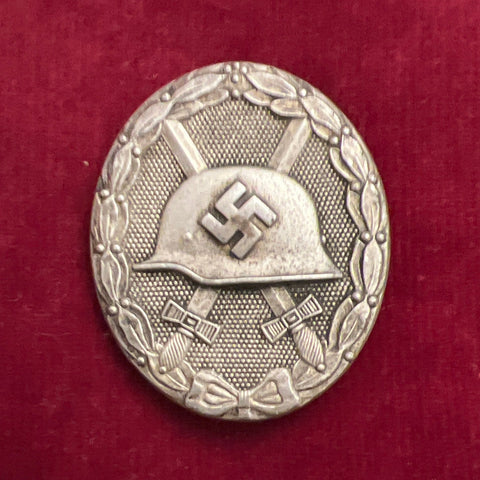 Nazi Germany, Wound Badge, silver grade, marked no.65, a good example