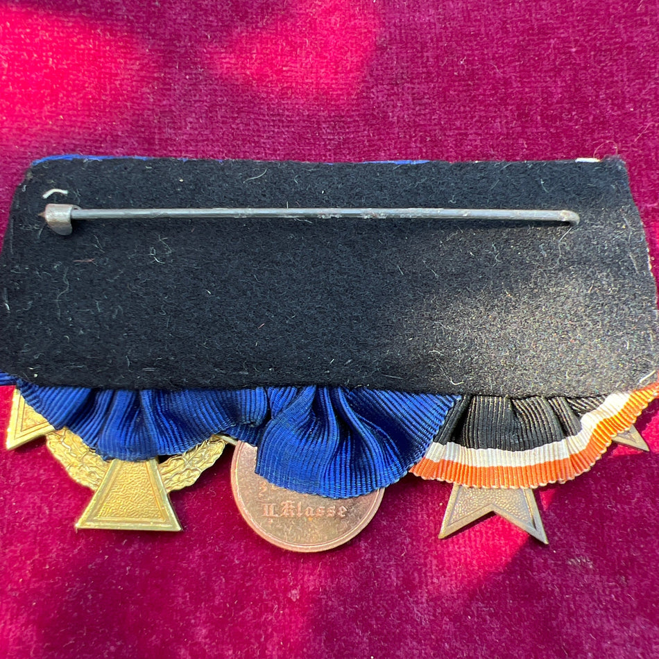 Nazi Germany, group of 3: War Merit Cross,, Prussia Long Service Medal & 40 Years Faithful Service Cross