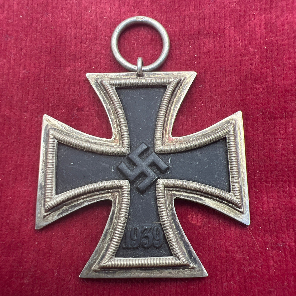Nazi Germany, Iron Cross, 1939-45, maker marked no.55