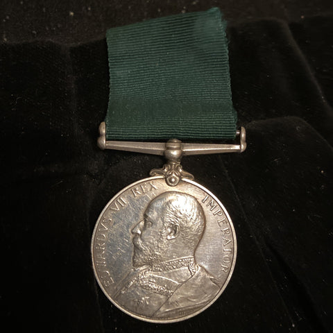 Volunteer Long Service Medal to Sergeant W. Emery, 3 Volunteer Battalion, East Surrey Regiment