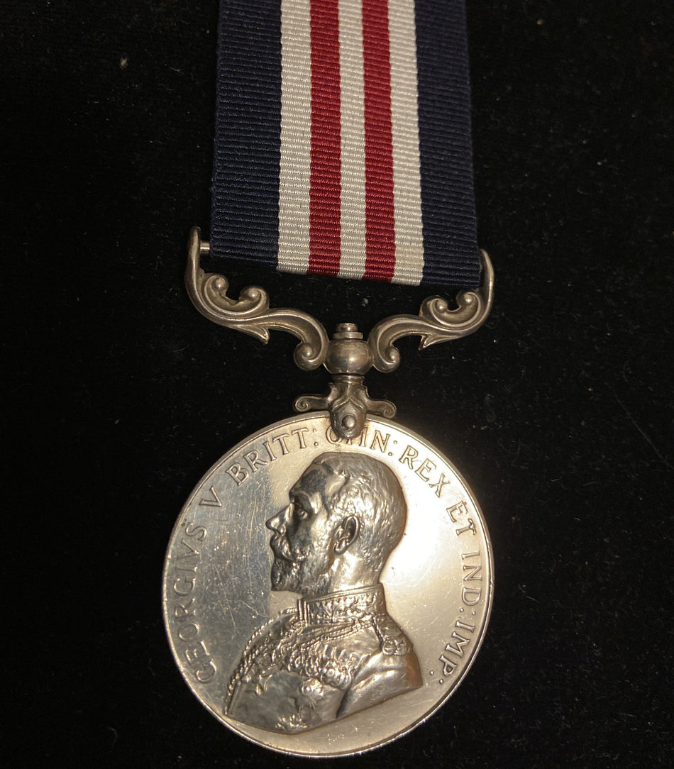 Military Medal to 3380 Pte. Henry Ward, 16/ Lancashire Fusiliers, 2 Salford Pals, formerly 9 Lancashire Fusiliers, card shows wounded at Gallipoli, London gazette 24/1/1919