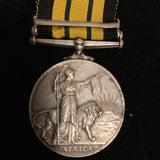 Africa General Service Medal, Kenya bar, to F5738 Constable (R) Oduone, A.S.E.