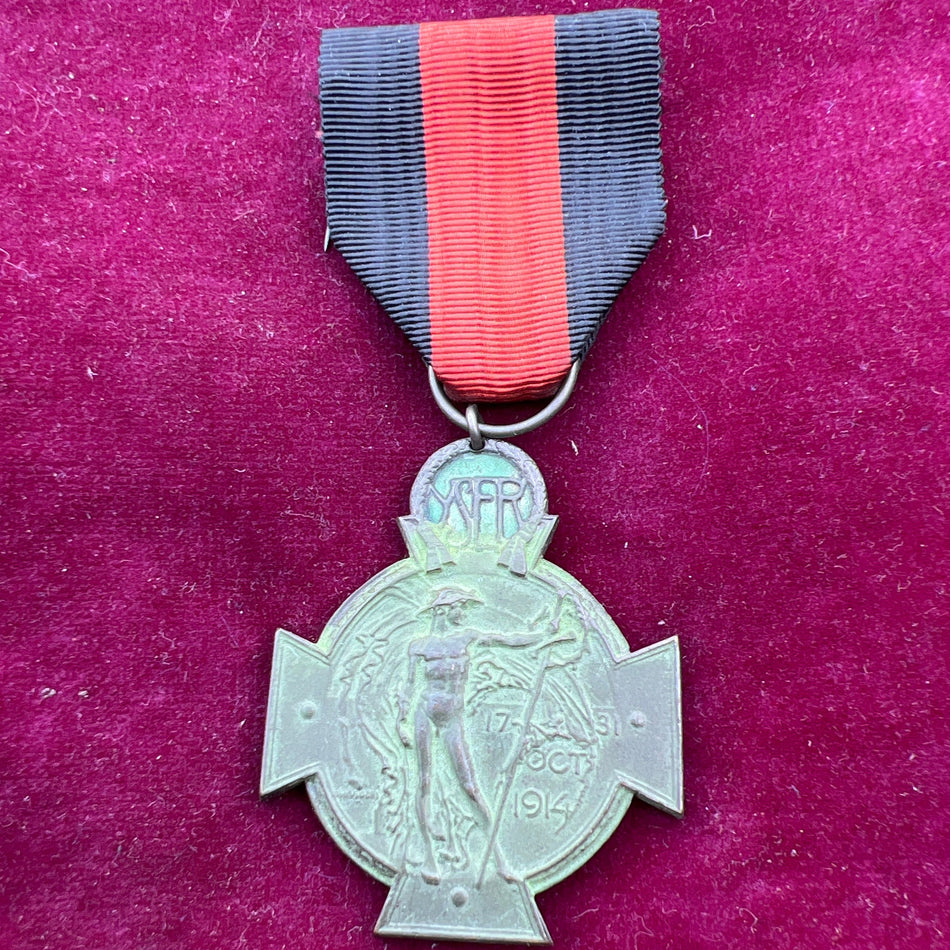 Belgium, Yser Cross, 1914-18, scarce