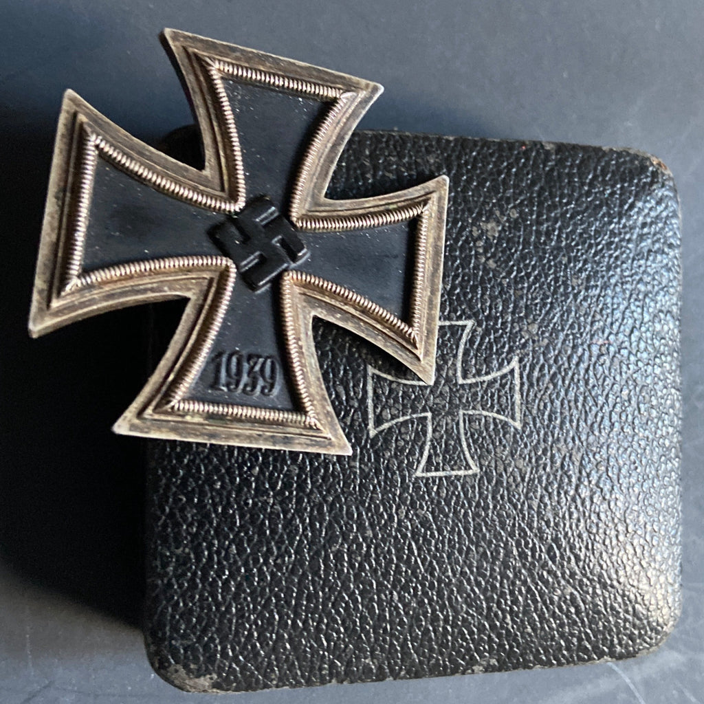 Nazi Germany, Iron Cross, 1st class, unmarked, in original case