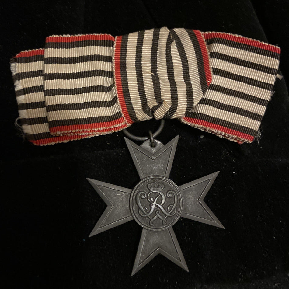 Imperial German War Merit Cross on ladies bow, 1914-18