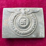 Nazi Germany, SS belt buckle, late-war, a good example