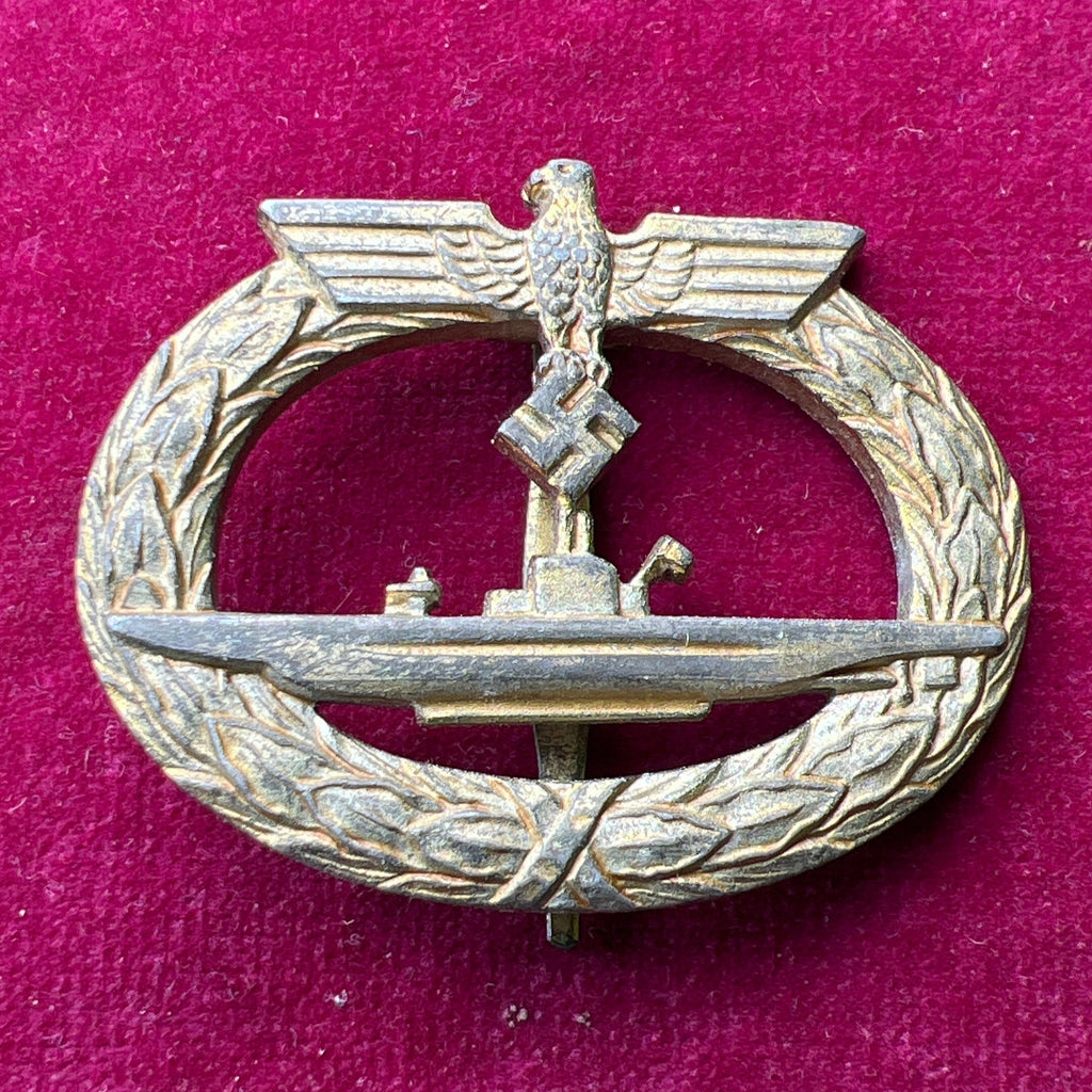 Nazi Germany, U-boat War Badge, a nice example