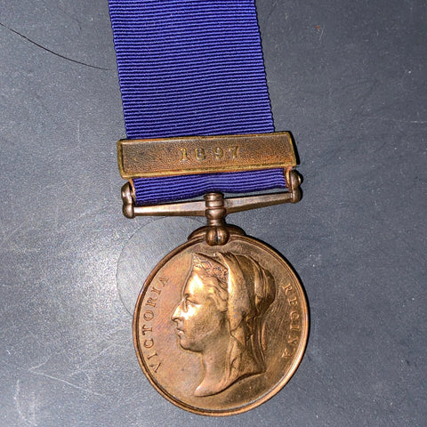 Queen Victoria Police Jubilee Medal, 1887, with 1897 clasp, to P.C. John Cronin, C. Division, Met Police, promoted to inspector 7/8/1881