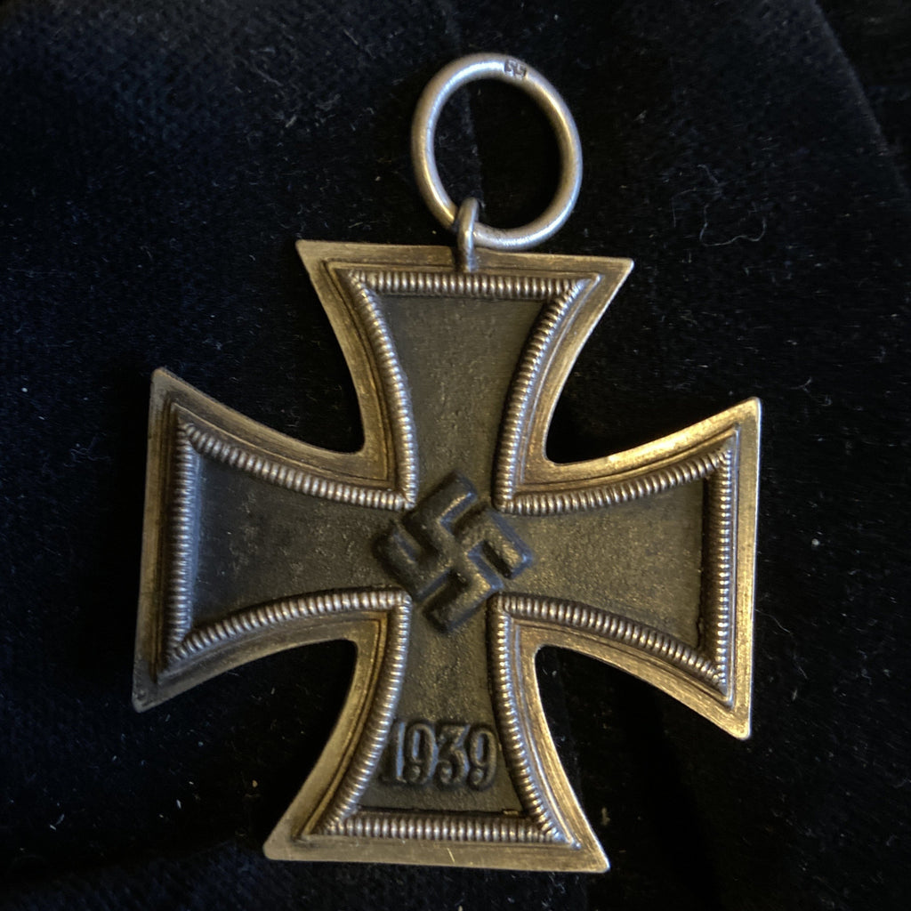 Nazi Germany, Iron Cross, maker marked no.55