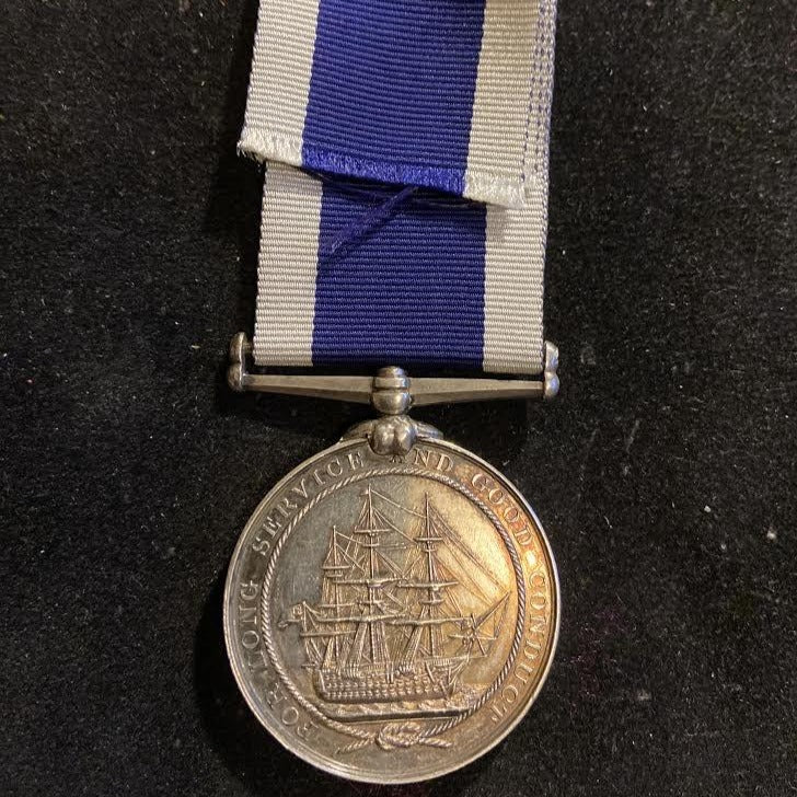 Victorian Naval Long Service & Good Conduct Medal to Chief Boatman in Charge John Williams, H.M. Coast Guard