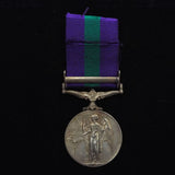 General Service Medal (Malaya clasp) to 22959031 Cpl. J. Leonard, R.W.Fus.