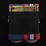 War Medal 1939-45/ General Service Medal (Palestine 1945-49 clasp) to Dvr. J. Mann, R. Signals
